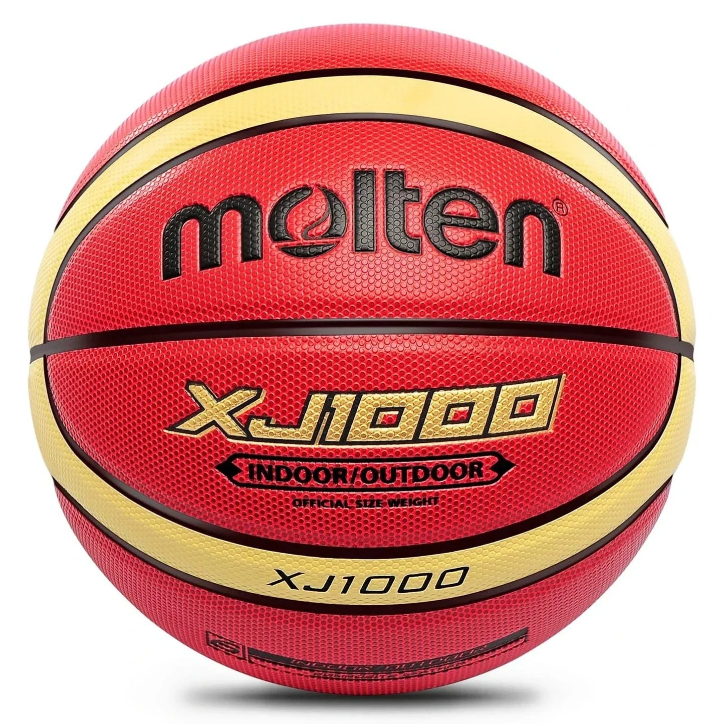 Molten PU Basketball Official Game Ball in Sizes 5, 6, and 7