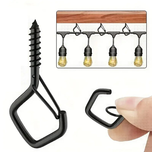 10-Pcs Square Snap Safety Hooks, Strong, Secure, Stylish