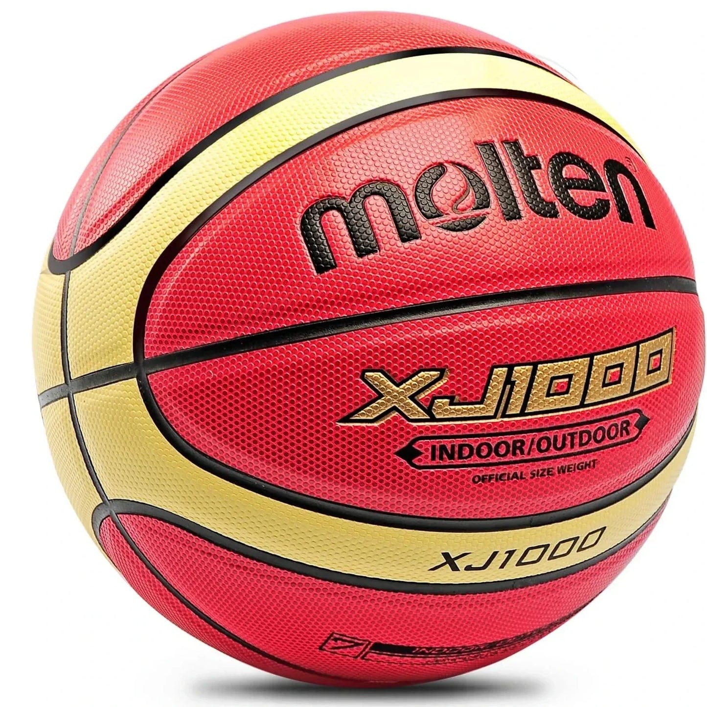 Molten PU Basketball Official Game Ball in Sizes 5, 6, and 7